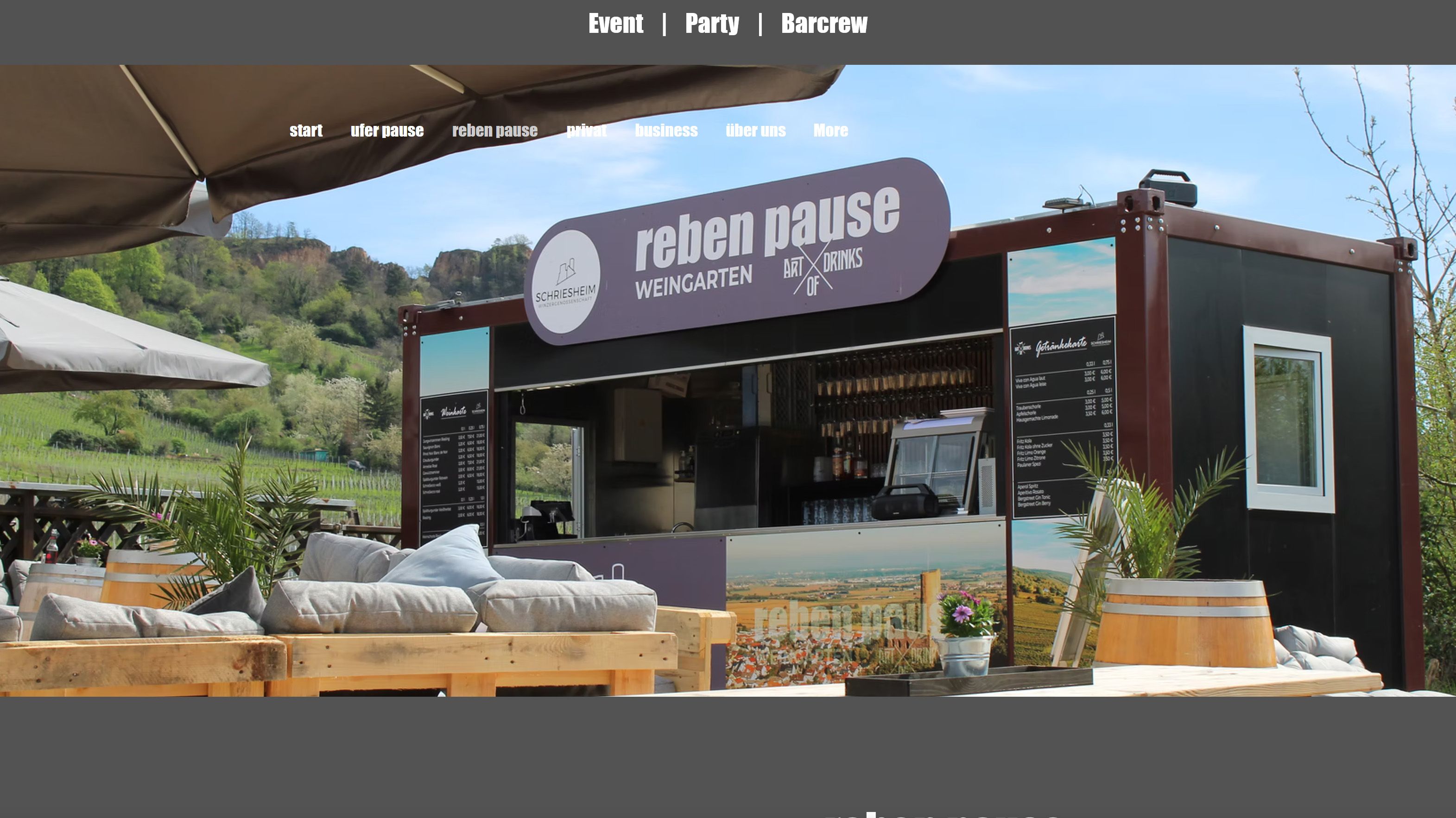 Reben-Pause